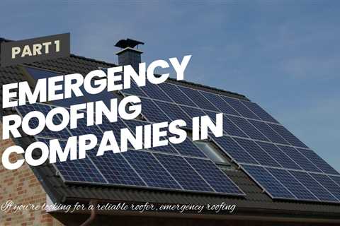 Emergency Roofing Companies in Buffalo NY