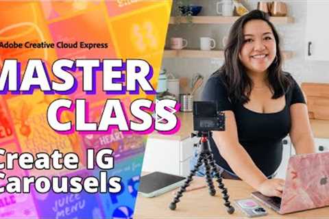 How to Make Better Instagram Carousels | Adobe Express Masterclass