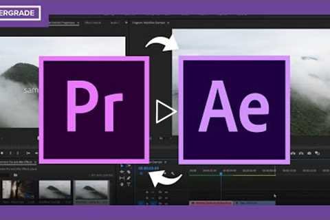 Adobe Premiere Pro and After Effects Dynamic Link Tutorial - Workflow Tips for Editors