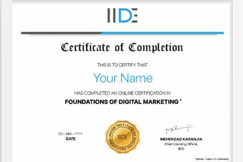 Types of Marketing Certifications