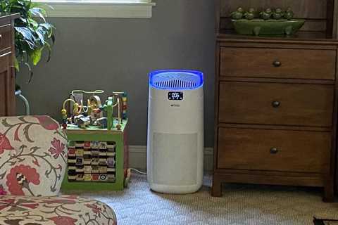 Afloia smart air purifier for large rooms in the test