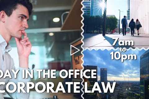 Day in My Life as a CORPORATE LAWYER in London - 14 Hour Day