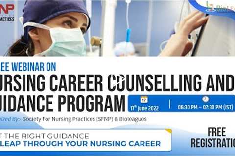 A Webinar on Nursing Career Counselling and Guidance Program