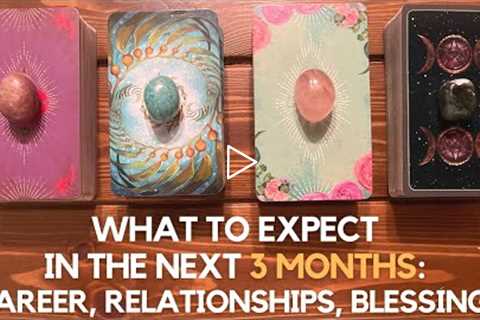 What to expect in the next 3 months: Career, Relationships, Blessings ✨ (Timeless) | Pick a Card
