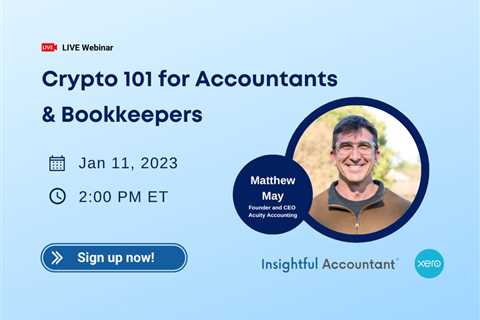 Crypto 101 for Accountants and Bookkeepers