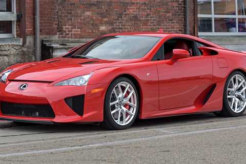 Low Mileage, Red-On-Red Lexus LFA Has A Unique Spec And Can Now Be Yours