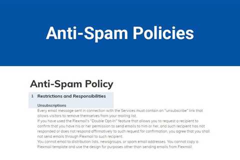 How to Stay Compliant With Anti Spam Laws