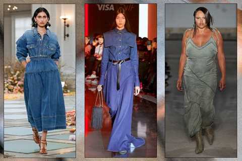 8 Denim Trends Fashion People Will Wear in 2023 That Aren't Jeans