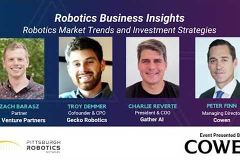 Robotics Market Trends and Investment Strategies - Pittsburgh Robotics Network