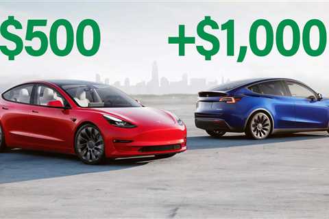 Tesla Tweaks Model 3 And Y Prices Again After IRS Grants EV SUVs $80,000 Tax Credit Cap