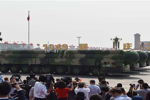 The US military says China now has more ICBM launchers than it does, but the US still has the..