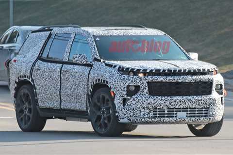 Chevy Traverse spy photos show substantial changes