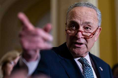 Chuck Schumer vows to fight the latest GOP attempt to block student-loan forgiveness in Congress..