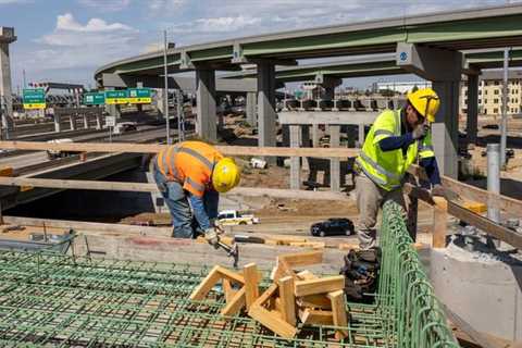 Federal infrastructure funds begin to flow, mostly to roadwork