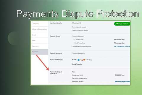 QuickBooks Payments Now Offering Dispute Protection