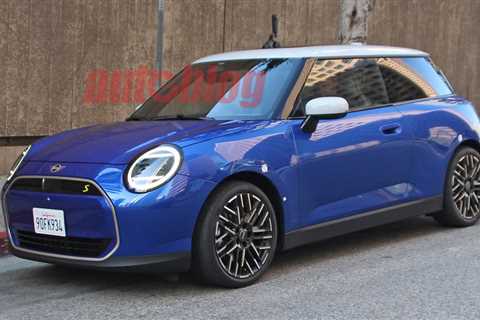 2025 Mini Cooper SE spy photos give us our best look yet