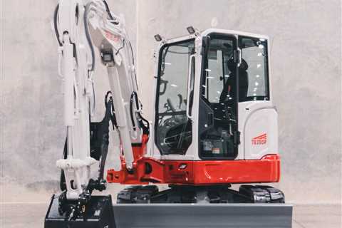Takeuchi Launches its First Short Tail-Swing Excavator in 5-Ton Class