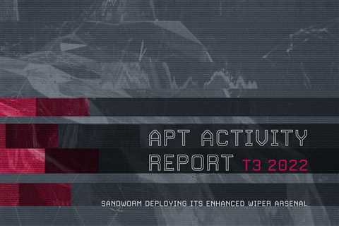 ESET APT Activity Report T3 2022