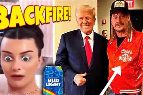 Kid Rock BASHES Bud Light AGAIN With Trump | Bud Light Brand In FLAMES | Stock COLLAPSE | Woke FAIL