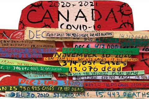 The Daily Heller: A Head-Spinning Mural on Cardboard From Saskatoon