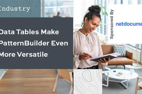 Data Tables Make PatternBuilder Even More Versatile