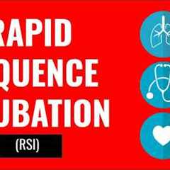 Rapid Sequence Intubation for Nurses! 💥 Emergency Nurse Tips! Must know before starting in the ER✅