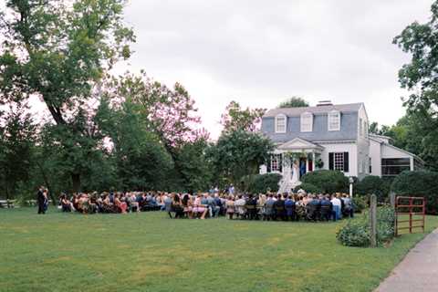 A Chandelier Made of 1000 Paper Cranes Was The Star of This Merrifield Wedding