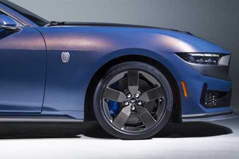 Ford Mustang Dark Horse carbon wheels add $13,990 to the coupe's price