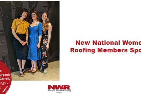 National Women in Roofing Oregon Council Welcomes New Members From Cool Roof Rating Council