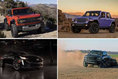 These are the cars built by UAW and Unifor autoworkers in 2023