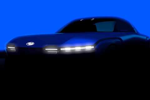 Subaru teases electric sports car ahead of Tokyo reveal