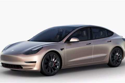 Tesla offers factory vinyl wraps for the Model 3 and Model Y