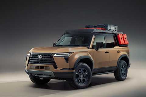 Lexus brings new GX, old GX and LX off-road builds to 2023 SEMA show