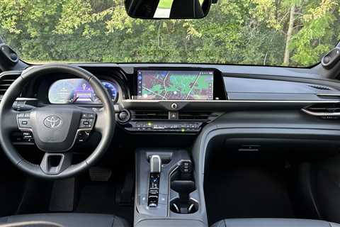 2024 Toyota Crown Interior Review: It's nice, but not royally nice
