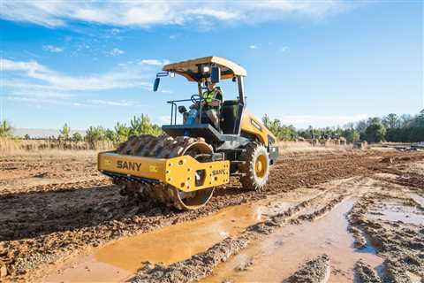 Sany Launches SSR80 Soil Compactor for Roads, Parking Lots
