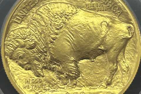 Delighted charity workers found a solid gold American Buffalo coin worth $1,800, discovered in a..