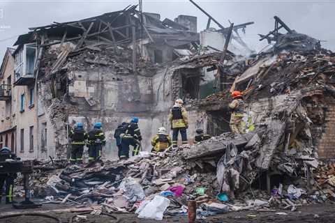 The huge missile barrage on Ukraine that Russia has been saving up for seems to have begun