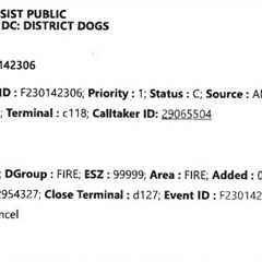 NEW: Document shows DC leaders mislead public about cause of 911 delay where dogs died