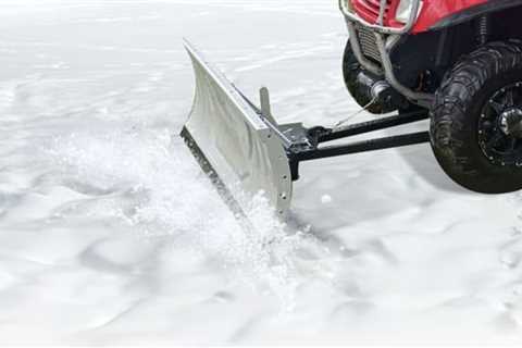 Gear up for 2024 winter storms with this ATV snow plow blade, now 68% off at Walmart