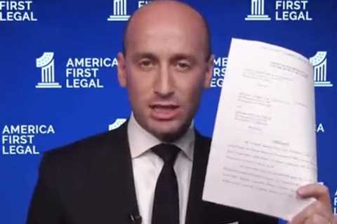 Stephen Miller Announces Attack On NFL… Because It’s Super Bowl Week