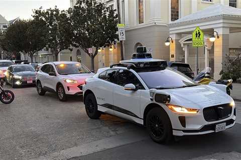 Driverless Waymo car hits cyclist in San Francisco