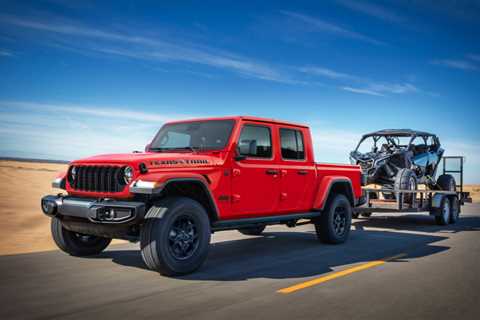 2024 Jeep Gladiator Texas Trail unveiled for off-roading Texans