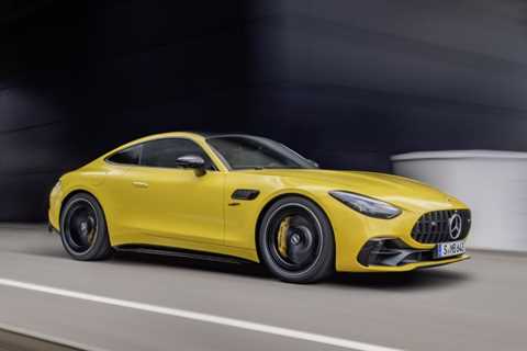 Mercedes-AMG GT 43 gets 416-hp four-cylinder and rear-wheel drive