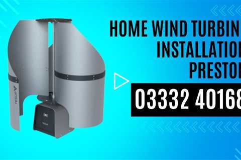 Home Wind Turbine Installation Preston A Quality Service by Expert Wind Turbine Installers