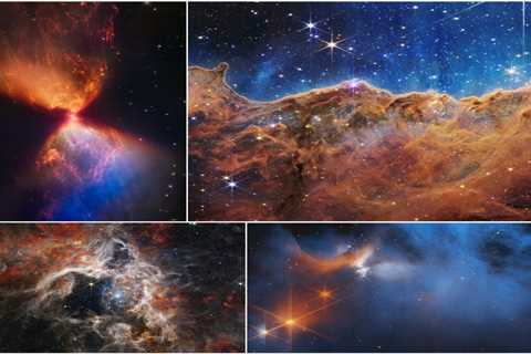 10 James Webb space photos reveal cosmic nurseries where stars come to life