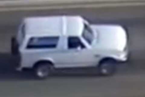 O.J. Simpson's getaway car, the white Bronco, is a museum piece in Tennessee