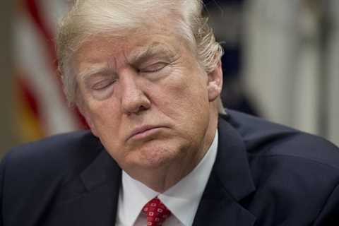 Trump Takes Power Nap In Court After Exhausting Morning Of Contempt-Posting Through It