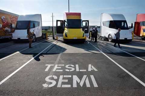 Tesla Semi in short supply for PepsiCo; other customers use competing EV trucks