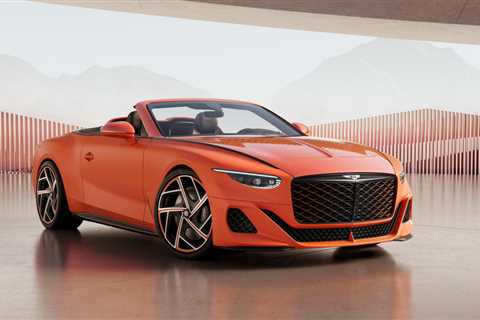 Bentley Batur Convertible is a coachbuilt, W12-powered stunner