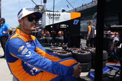 NASCAR star Kyle Larson is milking his Indy 500 debut, including a cow